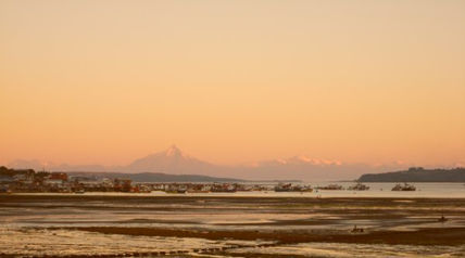 Atardecer en Quellon