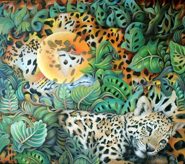 Anai (Amigo) Oil Canvas Animals