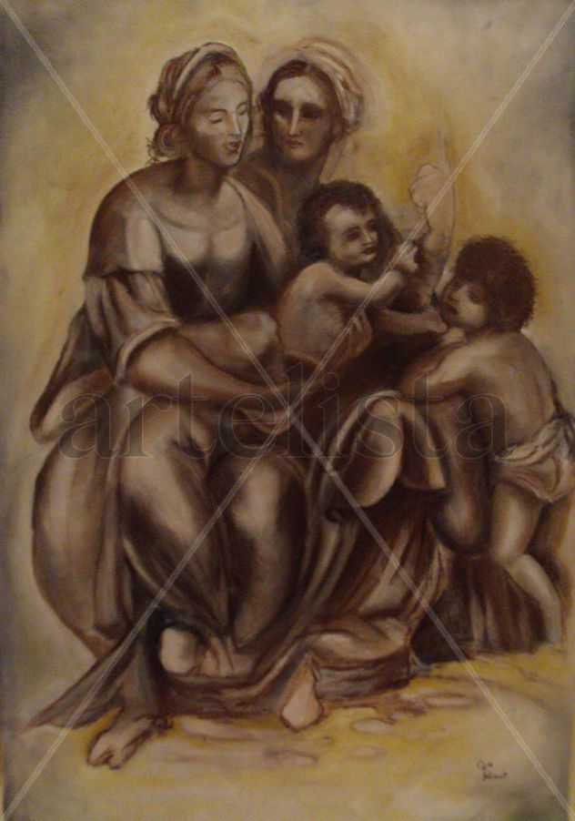 Santa Ana, La Virgen, El Niño y San Juan