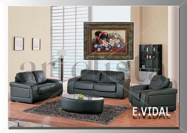 E.VIDAL PINTOR DOMINICANO COSTUMBRISTA CONTEMPORANEO DE SANTIAGO DE LOS CABALLEROS REP. DOM.