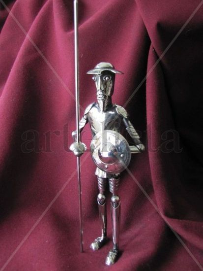 DON QUIJOTE Metal Figurativa