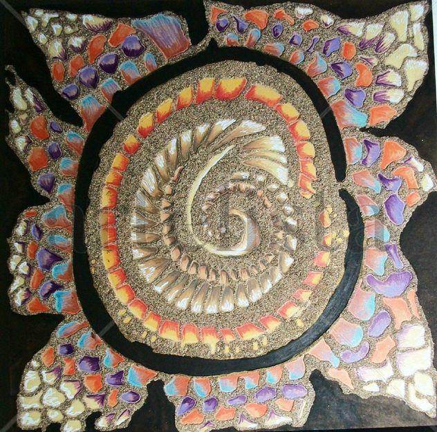 MANDALA  - CARACOL ALADO