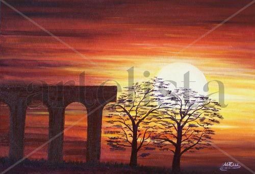 Arcos Oil Canvas Landscaping