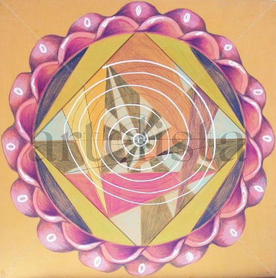 MANDALA - equilibrio aparente Media Mixta Tabla Otros