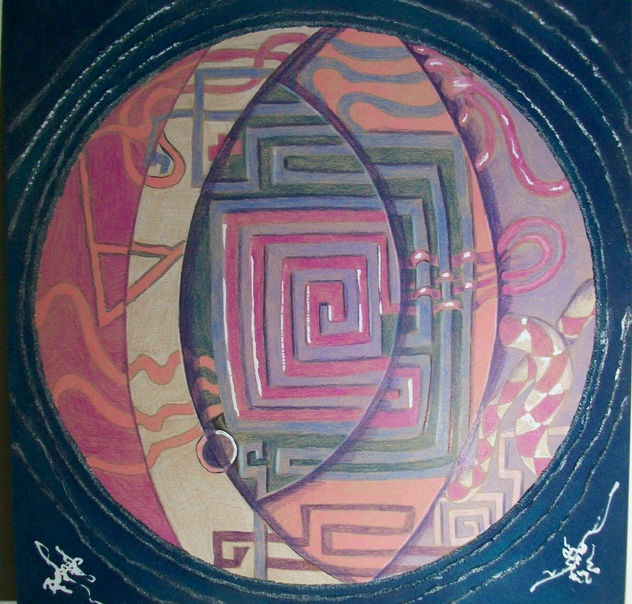 MANDALA - LABERINTO Y SERPIENTE