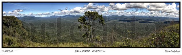 Panoramica del abismo # 1 Naturaleza Color (Digital)