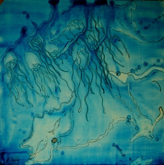 medusas Watercolour Panel Landscaping