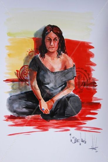 ISABEL Watercolour Paper Figure Painting