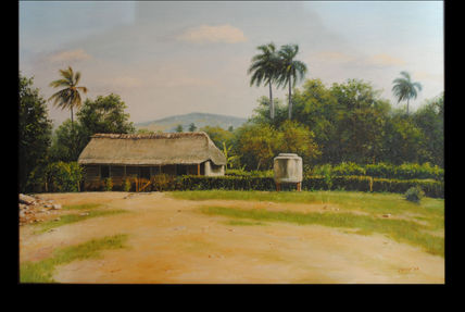 Paisaje Guisa,cubano