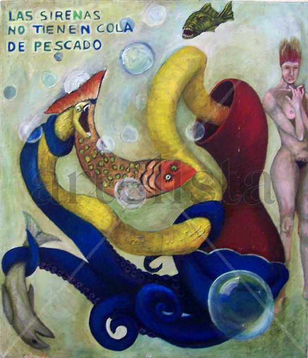 las sirenas no tienen cola de pescado