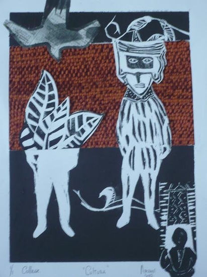 "Cultura" Monoprint