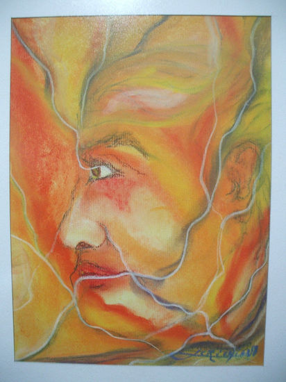 Amplitud Pastel Paper Figure Painting