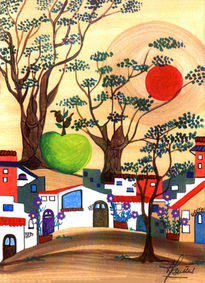 Pueblo manzana