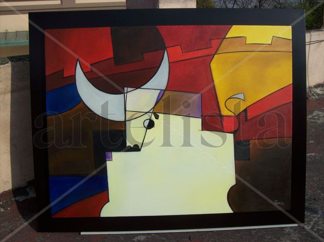 Geometrico  con Toro Oil Canvas Landscaping