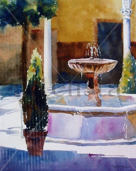 Fuente. Palacio de Jabalquinto. Baeza