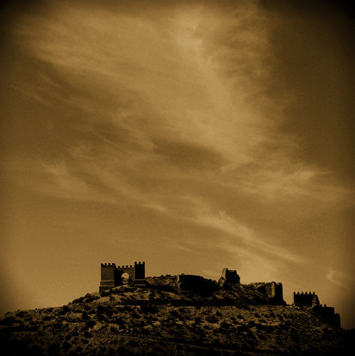 castillo de Tabernas Conceptual/Abstract Black and White (Digital)