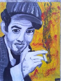 Retrato de Tom Waits