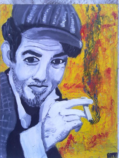 Retrato de Tom Waits 