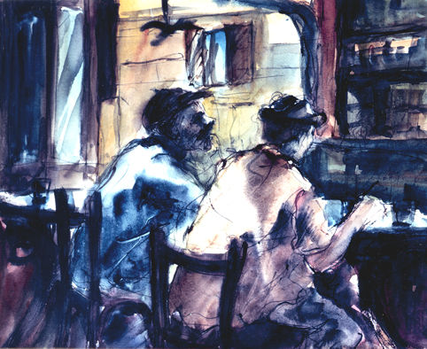 Bar Marsella 4 Watercolour Paper