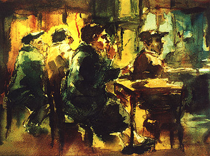 Bar Marsella 5 Watercolour Paper