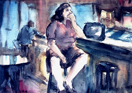 Bar Marsella 7 Watercolour Paper