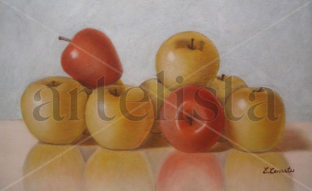 Manzanas Acrylic Others Still Life Paintings