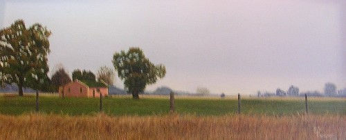 Desde el camino I Acrílico Lienzo Paisaje