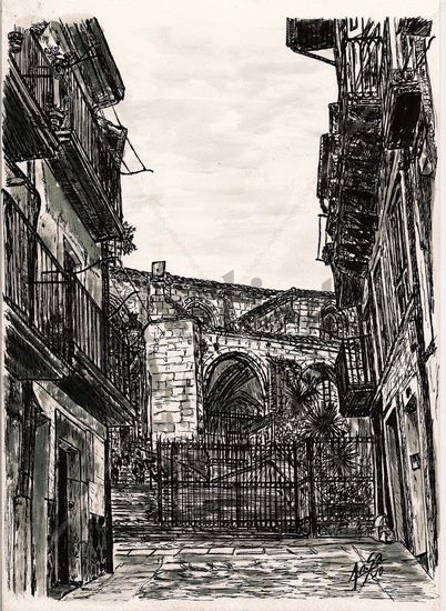 Iglesia de Santa María de la Asunción (Laredo-Cantabria) Ink