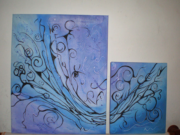 nuevas conexiones Acrylic Canvas Others