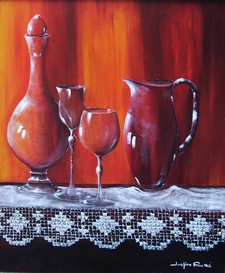 cristal Oil Canvas Still Life Paintings