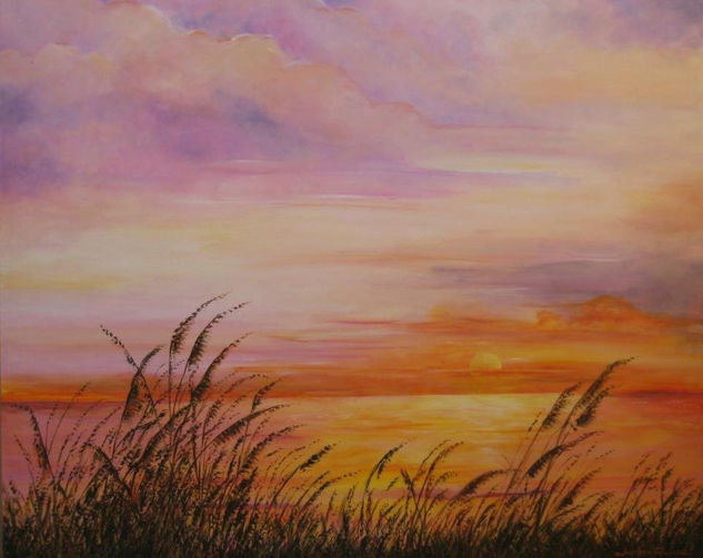 Atardecer Acrylic Canvas Landscaping