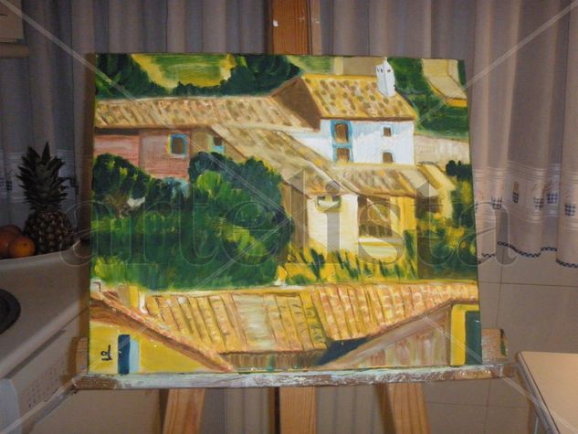 Zona rural Oil Canvas Landscaping