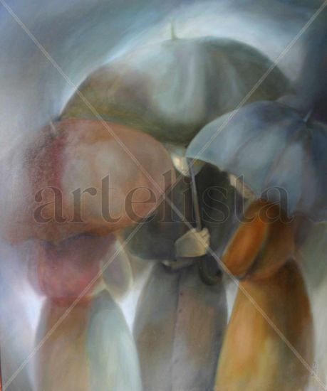 Chove Oil Panel Figure Painting