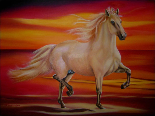 Caballo Lazlos Oil Canvas Animals