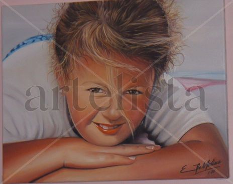 "Niña en la Playa"