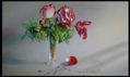rosas en jarron