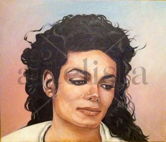 michael jackson Oil Canvas Portrait