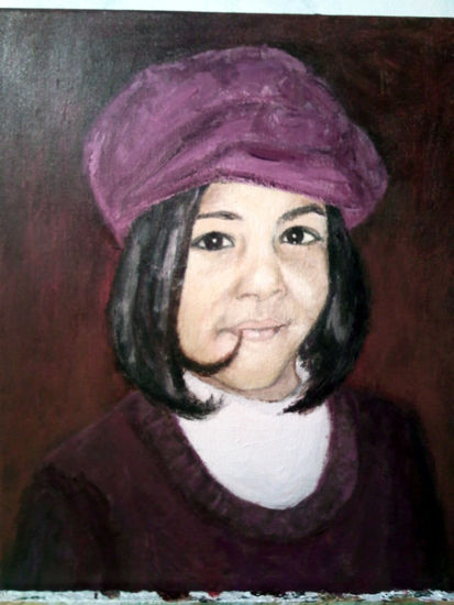 RETRATO DE LA SOBRINA DEL AUTOR Oil Canvas Landscaping