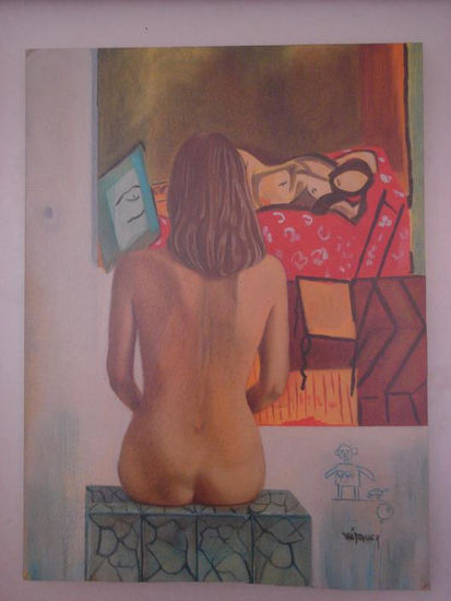 DESNUDO Y MATISSE Oil Card