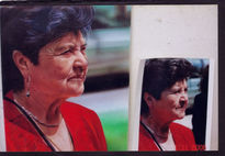 Mujer de rojo