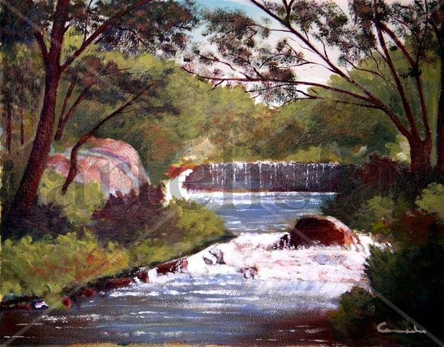 PAISAJE CON PRESA