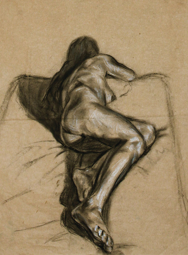 Desnudo (Boceto para pintura)