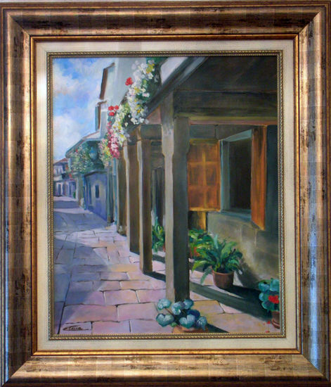 LA CALLE Oil Canvas Landscaping