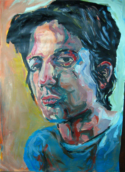 autoretrato Acrílico Cartulina Otros