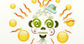 Nuevo look de payaso invitacion