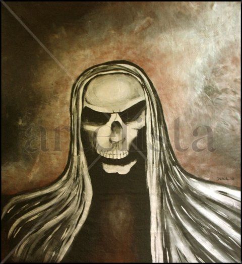 Homenaje a la Muerte Acrylic Canvas Landscaping