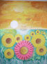 la niña de los girasoles