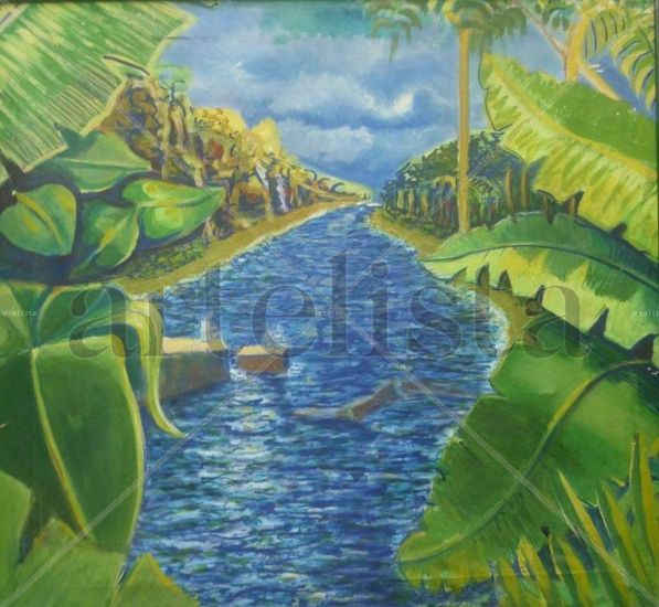 RIO MISIONERO Oil Canvas Landscaping