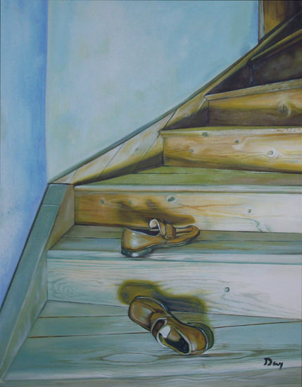 Escalera de la vida en pareja Oil Canvas Still Life Paintings