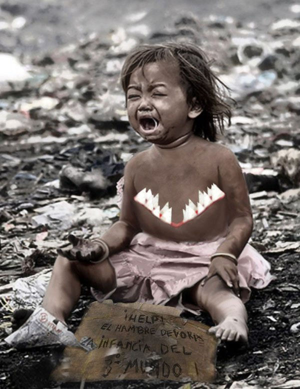 El hambre devora la infancia del 3 mundo